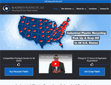 Tablet Screenshot of blackrockplastics.com